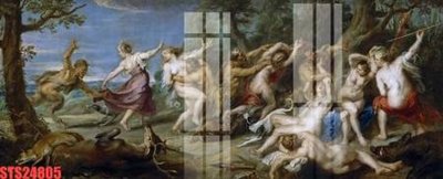 File in mica Tranh sơn dầu phương tây tổng hợp STS24805 (ảnh gốc) đẹp