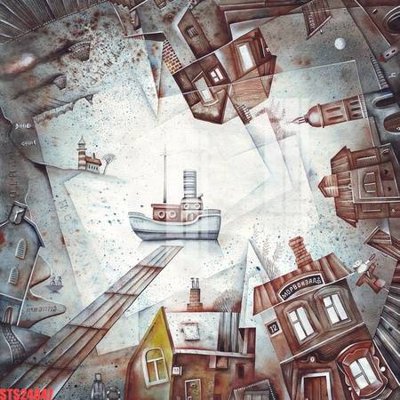 File tranh Tranh sơn dầu phương tây tổng hợp STS24847 (ảnh gốc) cho in ấn kỹ thuật số