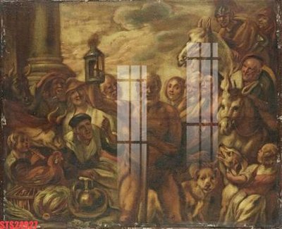 Tải xuống file tranh gốc Tranh sơn dầu phương tây tổng hợp STS24927 (PSD/TIFF)