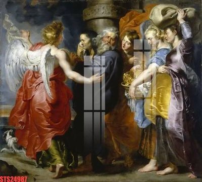 File tranh quảng cáo Tranh sơn dầu phương tây tổng hợp STS24987 (download file gốc)