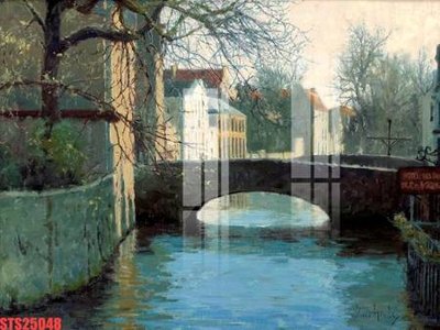 Download file Tranh sơn dầu phương tây tổng hợp STS25048 (chất lượng in ấn)