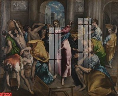 File gốc in tráng gương Tranh sơn dầu phương tây tổng hợp STS251 chi tiết