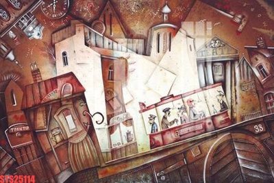 File gốc Tranh sơn dầu phương tây tổng hợp STS25114 (cho in ấn) từ kho Filetranh