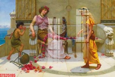 File tranh gốc Tranh sơn dầu phương tây tổng hợp STS25195 (bản quyền) Filetranh.com