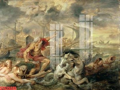 Download file gốc Tranh sơn dầu phương tây tổng hợp STS25245 (in mica) trong suốt