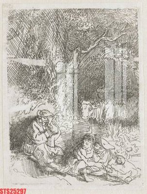 File gốc Tranh sơn dầu phương tây tổng hợp STS25297 (cho in UV) siêu nét