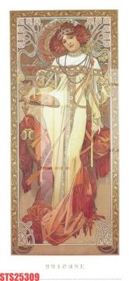 File in trần Tranh sơn dầu phương tây tổng hợp STS25309 (bản gốc) trời sao