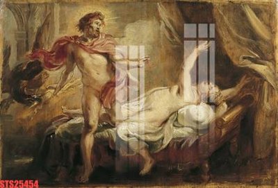 File in trần Tranh sơn dầu phương tây tổng hợp STS25454 (bản gốc) hoa văn