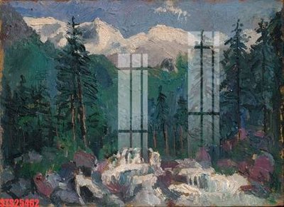 Ảnh gốc Tranh sơn dầu phương tây tổng hợp STS25462 (nét căng) in mica