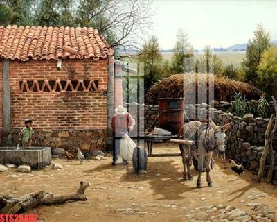 Tải file Tranh sơn dầu phương tây tổng hợp STS25482 (gốc) chủ đề phong thủy