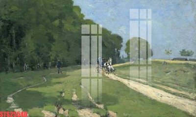 File tranh Tranh sơn dầu phương tây tổng hợp STS25540 (gốc) in vải canvas