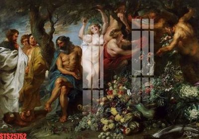 File in ấn Tranh sơn dầu phương tây tổng hợp STS25752 (bản gốc) từ file gốc