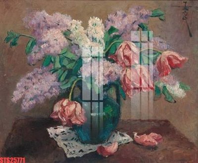 File gốc Tranh sơn dầu phương tây tổng hợp STS25771 (phiên bản chuẩn) để in ấn