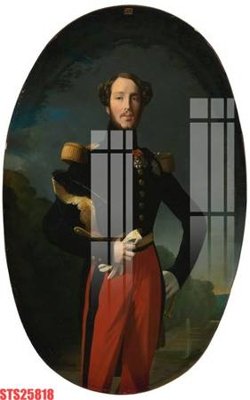 Download file Tranh sơn dầu phương tây tổng hợp STS25818 (gốc) in mica ốp bếp