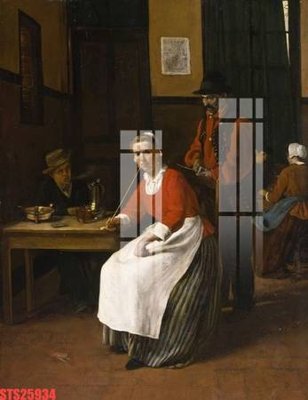 File tranh gốc Tranh sơn dầu phương tây tổng hợp STS25934 chủ đề hiện đại