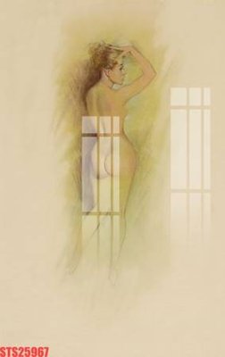 Download file Tranh sơn dầu phương tây tổng hợp STS25967 (gốc) in mica bàn thờ