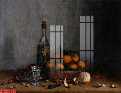 File gốc Tranh sơn dầu phương tây tổng hợp STS25973 (phong cách) tối giản