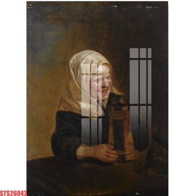 File PSD Tranh sơn dầu phương tây tổng hợp STS26042 (chất lượng in ấn)