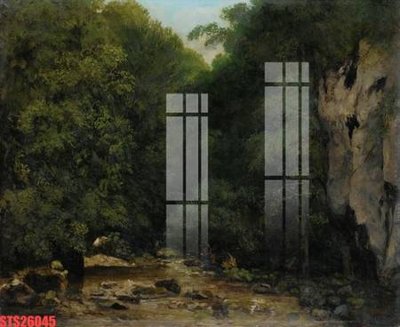 Tải file gốc in lụa Tranh sơn dầu phương tây tổng hợp STS26045 siêu nét