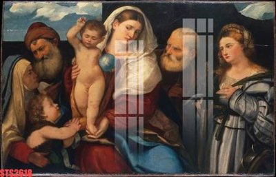 File gốc Tranh sơn dầu phương tây tổng hợp STS2618 (vector) cho in ấn