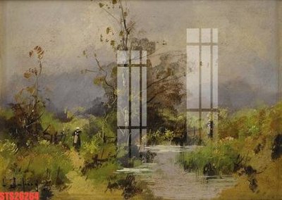 Ảnh gốc Tranh sơn dầu phương tây tổng hợp STS26264 (độ nét cao) in tráng gương