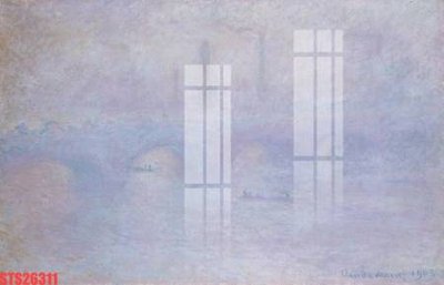 Ảnh gốc Tranh sơn dầu phương tây tổng hợp STS26311 (nét căng) in mica