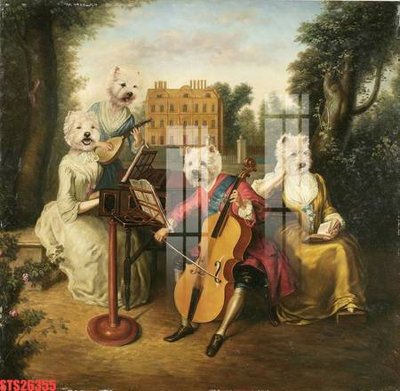 File PSD Tranh sơn dầu phương tây tổng hợp STS26355 (gốc) cho in quảng cáo