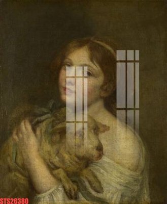 Download file gốc Tranh sơn dầu phương tây tổng hợp STS26380 (in mica) logo