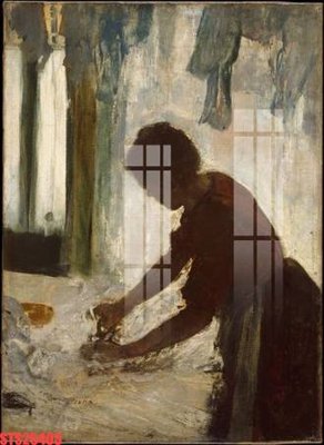 File gốc Tranh sơn dầu phương tây tổng hợp STS26403 (in mica) làm quà tặng