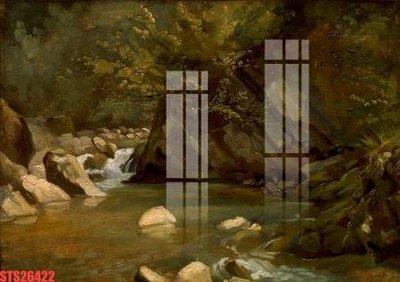 File tranh Tranh sơn dầu phương tây tổng hợp STS26422 (gốc) chủ đề thiên nhiên