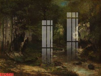 Tải file Tranh sơn dầu phương tây tổng hợp STS26451 (PSD) cho in tranh kính