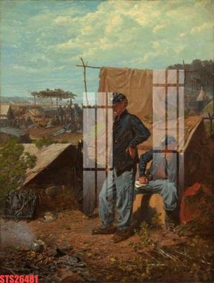 Ảnh gốc Tranh sơn dầu phương tây tổng hợp STS26481 (nét căng) in mica