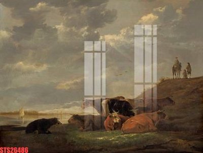 File in lụa Tranh sơn dầu phương tây tổng hợp STS26486 (tân cổ điển) Tranh sơn dầu phương tây tổng hợp STS26486