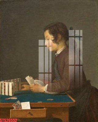 Ảnh gốc Tranh sơn dầu phương tây tổng hợp STS26552 (nét căng) in mica