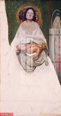 File gốc Tranh sơn dầu phương tây tổng hợp STS2657 (in lụa) họa tiết 3D