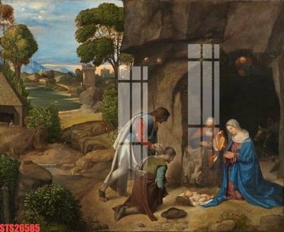 Download file gốc Tranh sơn dầu phương tây tổng hợp STS26585 (in mica) trong suốt