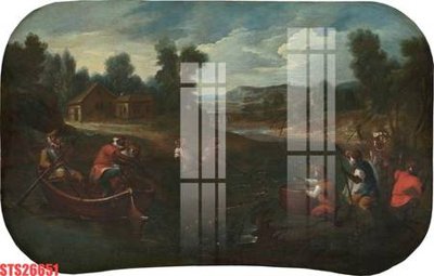 File gốc Tranh sơn dầu phương tây tổng hợp STS26651 (in 3D) cho trang trí