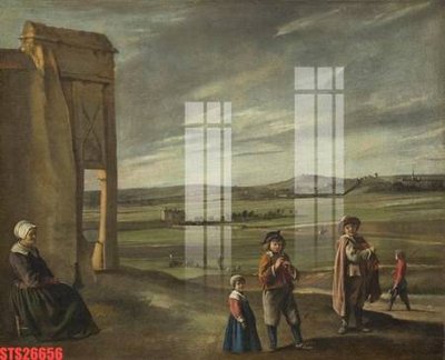 Tải file Tranh sơn dầu phương tây tổng hợp STS26656 (gốc) để in ấn ngay