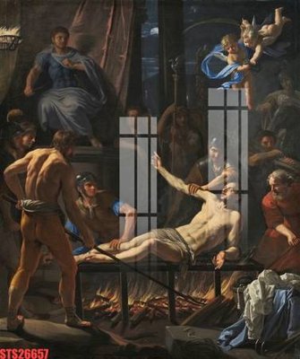 File ảnh gốc Tranh sơn dầu phương tây tổng hợp STS26657 không vỡ nét