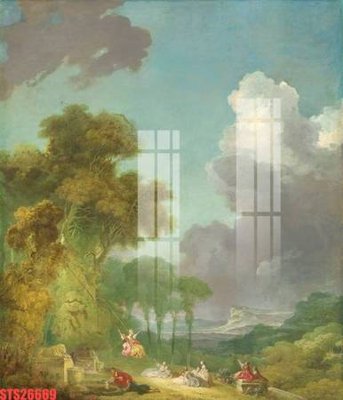 Chi tiết file ảnh Tranh sơn dầu phương tây tổng hợp STS26669 sắc nét