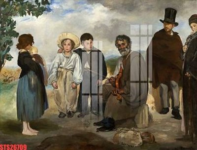 File ảnh Tranh sơn dầu phương tây tổng hợp STS26709 (gốc) in PP, decal