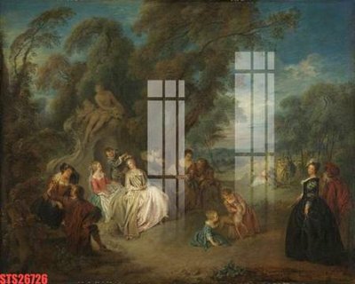 Tải file gốc Tranh sơn dầu phương tây tổng hợp STS26726 (bản PSD) gốc