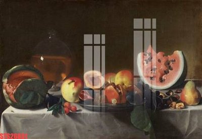 File tranh Tranh sơn dầu phương tây tổng hợp STS26831 (bản gốc) treo quán cafe