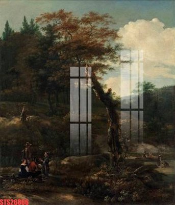 Chi tiết file gốc Tranh sơn dầu phương tây tổng hợp STS26866 (cho in tráng gương)