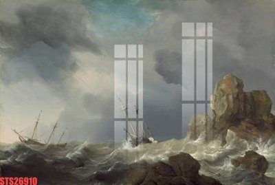 File tranh Tranh sơn dầu phương tây tổng hợp STS26910 (gốc) in backlit film