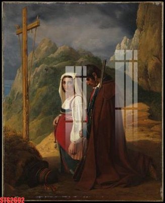 File gốc Tranh sơn dầu phương tây tổng hợp STS2692 (phong cách) cổ điển