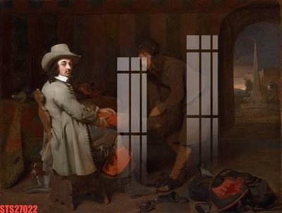 File tranh Tranh sơn dầu phương tây tổng hợp STS27022 (bản gốc) in lụa 5D