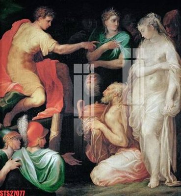 File gốc Tranh sơn dầu phương tây tổng hợp STS27077 (in tráng gương) sang trọng