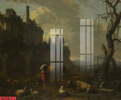 Tải file gốc Tranh sơn dầu phương tây tổng hợp STS27084 dùng cho in ấn