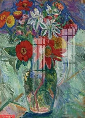 File in trần Tranh sơn dầu phương tây tổng hợp STS27116 (bản gốc 3D) sống động